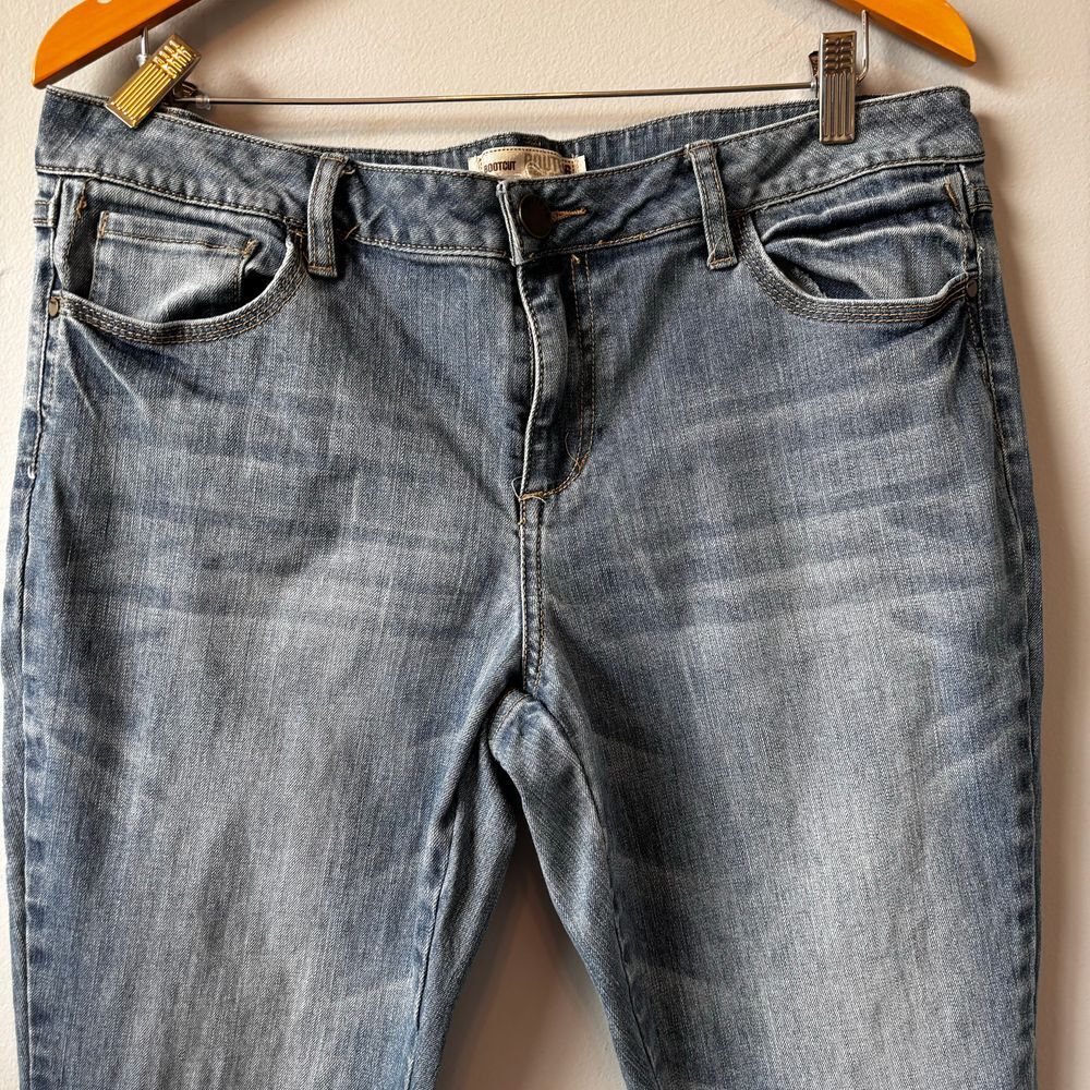 Vintage Womens Route 66 Boot Cut Jeans‎ Classic Denim Mid Rise western - Picture 3 of 11
